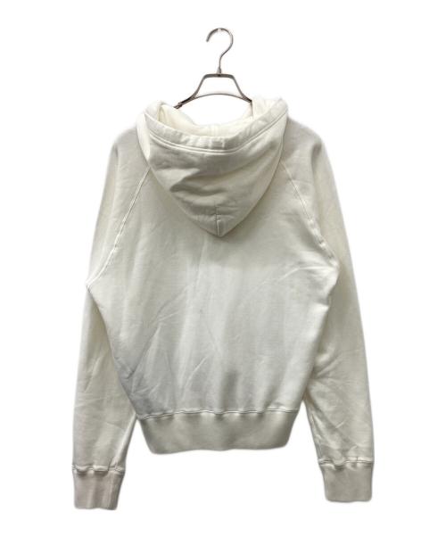 TOM FORD（トムフォード）TOM FORD (トムフォード) ジップパーカー ホワイト サイズ:50の古着・服飾アイテム
