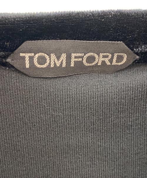 TOM FORD（トムフォード）TOM FORD (トムフォード) ジップパーカー ブラック サイズ:52の古着・服飾アイテム