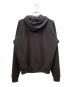 TOM FORD (トムフォード) レザーパイピングカシミヤジップパーカー ブラック サイズ:50：100000円