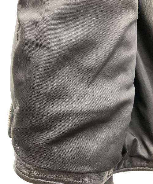 ZARA（ザラ）ZARA (ザラ) ラムレザージャケット ブラック サイズ:SIZEMの古着・服飾アイテム