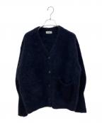 IENAイエナ）の古着「fluffy ファーカーディガン」｜ネイビー