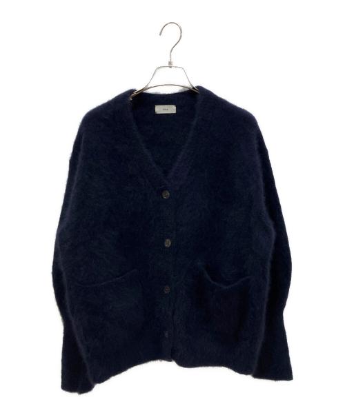 IENA（イエナ）IENA (イエナ) fluffy ファーカーディガン ネイビー サイズ:Fの古着・服飾アイテム