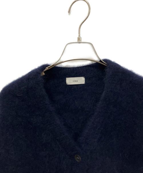 IENA（イエナ）IENA (イエナ) fluffy ファーカーディガン ネイビー サイズ:Fの古着・服飾アイテム