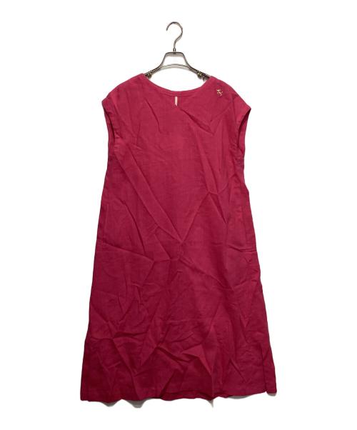 HAYAMA SUNDAY（ハヤマサンデイ）HAYAMA SUNDAY (ハヤマサンデイ) リネンワンピース ピンク サイズ:表記無し 未使用品の古着・服飾アイテム