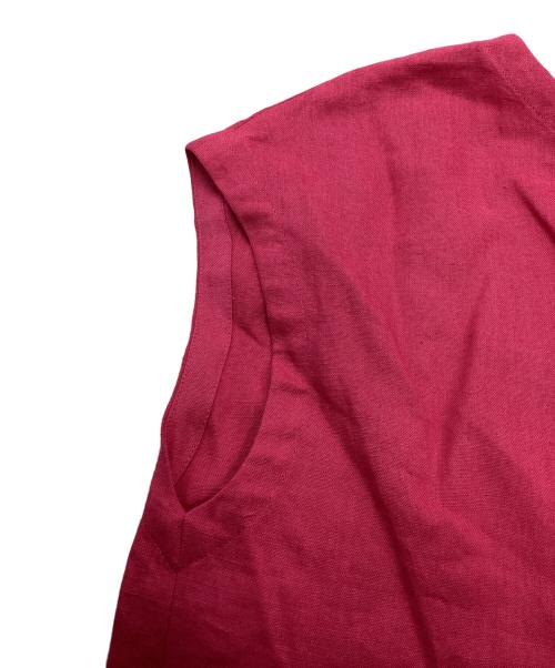 HAYAMA SUNDAY（ハヤマサンデイ）HAYAMA SUNDAY (ハヤマサンデイ) リネンワンピース ピンク サイズ:表記無し 未使用品の古着・服飾アイテム