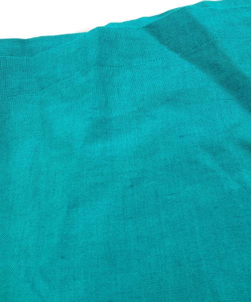 HAYAMA SUNDAY（ハヤマサンデイ）HAYAMA SUNDAY (ハヤマサンデイ) リネンワンピース グリーン サイズ:表記無しの古着・服飾アイテム