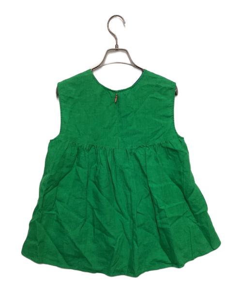 HAYAMA SUNDAY（ハヤマサンデイ）HAYAMA SUNDAY (ハヤマサンデイ) リネンセットアップ グリーン サイズ:表記無しの古着・服飾アイテム