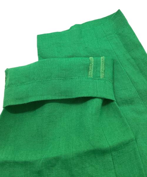 HAYAMA SUNDAY（ハヤマサンデイ）HAYAMA SUNDAY (ハヤマサンデイ) リネンセットアップ グリーン サイズ:表記無しの古着・服飾アイテム