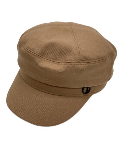 Chapeau d' O（シャポー ド オー）Chapeau d' O (シャポー ド オー) キャスケット ブラウンの古着・服飾アイテム