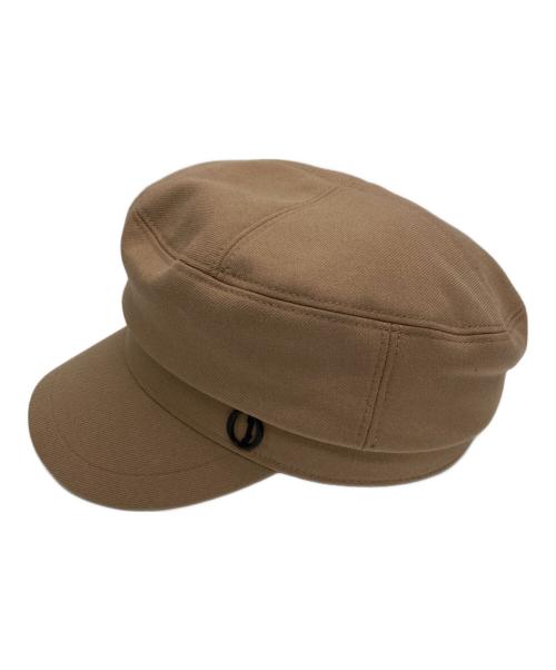 Chapeau d' O（シャポー ド オー）Chapeau d' O (シャポー ド オー) キャスケット ブラウンの古着・服飾アイテム