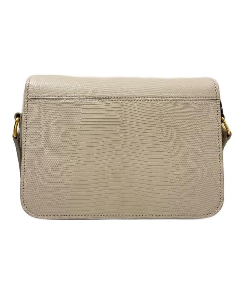 CELINE（セリーヌ）CELINE (セリーヌ) ティーン トリオンフ バッグ パールベージュの古着・服飾アイテム