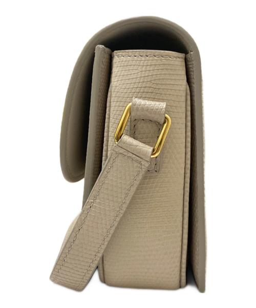 CELINE（セリーヌ）CELINE (セリーヌ) ティーン トリオンフ バッグ パールベージュの古着・服飾アイテム