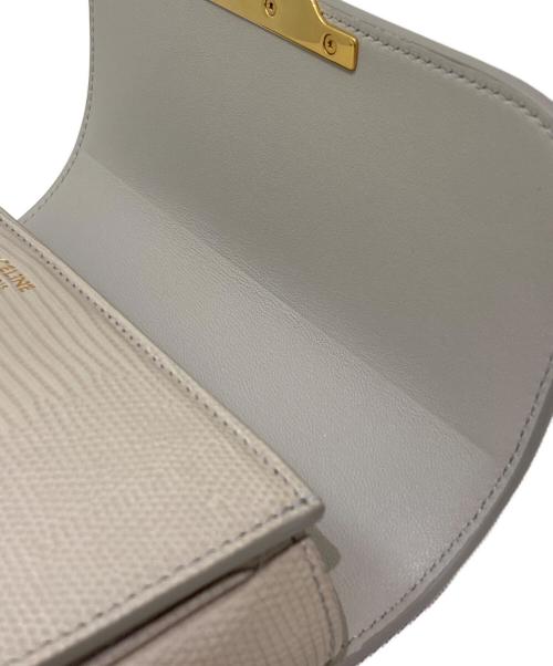 CELINE（セリーヌ）CELINE (セリーヌ) ティーン トリオンフ バッグ パールベージュの古着・服飾アイテム