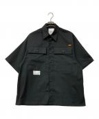 JOURNAL STANDARD×Dickiesジャーナルスタンダード×ディッキーズ）の古着「24SS WILLY SHORT SLEEVE WORK SHIRT」｜ブラック