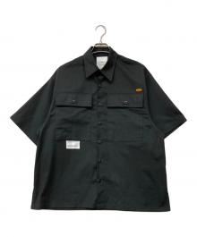 JOURNAL STANDARD×Dickies（ジャーナルスタンダード×ディッキーズ）の古着「24SS WILLY SHORT SLEEVE WORK SHIRT」｜ブラック