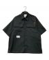 JOURNAL STANDARD（ジャーナルスタンダード）の古着「24SS WILLY SHORT SLEEVE WORK SHIRT」｜ブラック