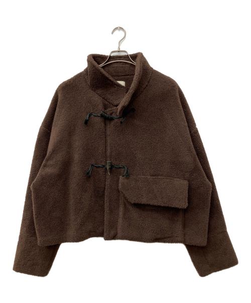 jieda（ジエダ）jieda (ジエダ) FLEECE JACKET ブラウン サイズ:1の古着・服飾アイテム