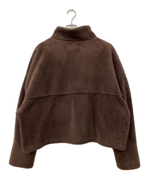 jieda（ジエダ）jieda (ジエダ) FLEECE JACKET ブラウン サイズ:1の古着・服飾アイテム