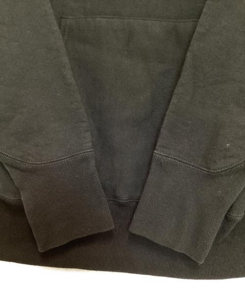 ATON（エイトン）ATON (エイトン) GARMENT DYE URAKE HOODIE ブラック サイズ:2の古着・服飾アイテム