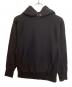 ATON（エイトン）の古着「GARMENT DYE URAKE HOODIE」｜ブラック