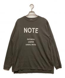 GALLARDA GALANTE（ガリャルダガランテ）の古着「ロゴロンT」｜チャコールグレー