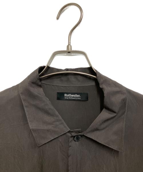 ROTTWEILER（ロットワイラー）ROTTWEILER (ロットワイラー) R9 CUPRA L/S SHIRTS グレー サイズ:Mの古着・服飾アイテム