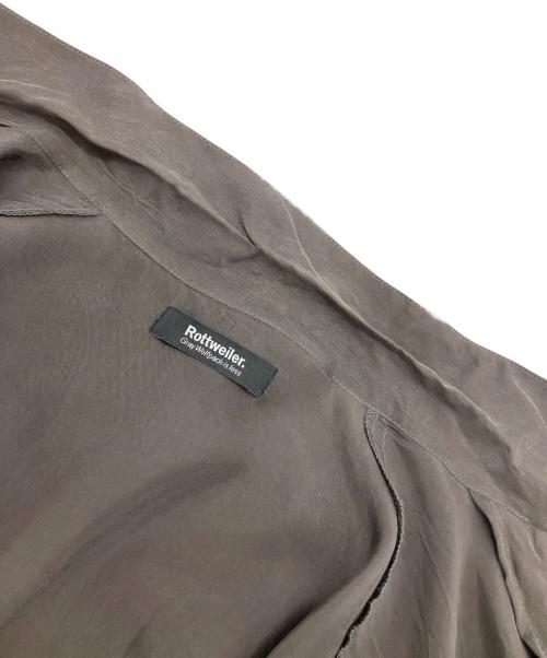 ROTTWEILER（ロットワイラー）ROTTWEILER (ロットワイラー) R9 CUPRA L/S SHIRTS グレー サイズ:Mの古着・服飾アイテム