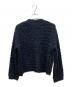 ANAYI (アナイ) リボンアーガイルツイード カーディガン ネイビー サイズ:38：20000円