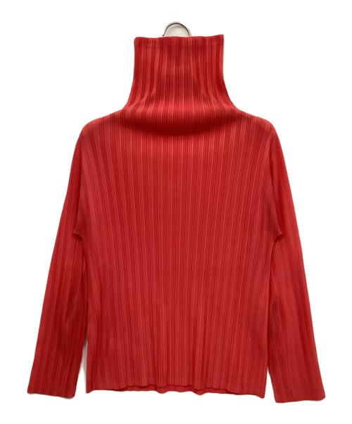 PLEATS PLEASE（プリーツプリーズ）PLEATS PLEASE (プリーツプリーズ) ハイネックブラウス ピンク サイズ:3の古着・服飾アイテム