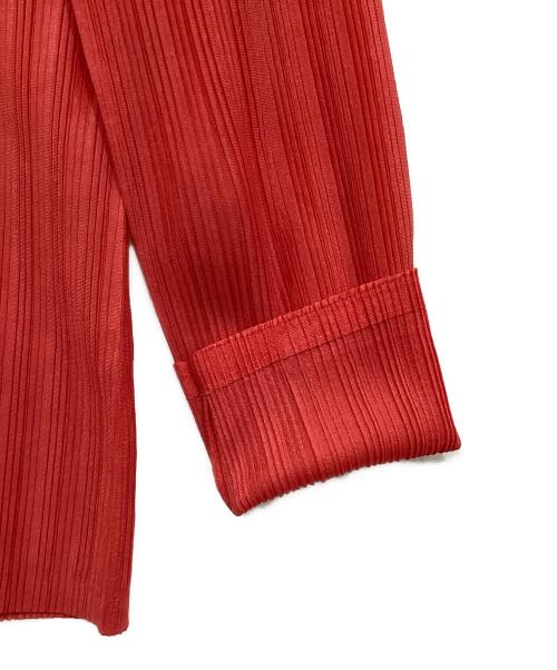 PLEATS PLEASE（プリーツプリーズ）PLEATS PLEASE (プリーツプリーズ) ハイネックブラウス ピンク サイズ:3の古着・服飾アイテム