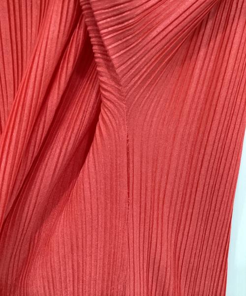 PLEATS PLEASE（プリーツプリーズ）PLEATS PLEASE (プリーツプリーズ) ハイネックブラウス ピンク サイズ:3の古着・服飾アイテム