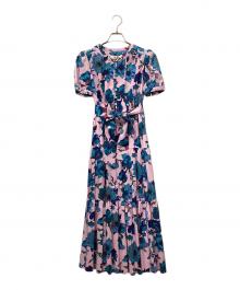 DIANE VON FURSTENBERG（ダイアンフォンファステンバーグ）の古着「Frankie Cotton Dress」｜ピンク