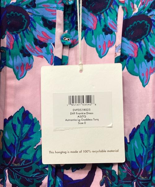 DIANE VON FURSTENBERG（ダイアンフォンファステンバーグ）DIANE VON FURSTENBERG (ダイアンフォンファステンバーグ) Frankie Cotton Dress ピンク 未使用品の古着・服飾アイテム