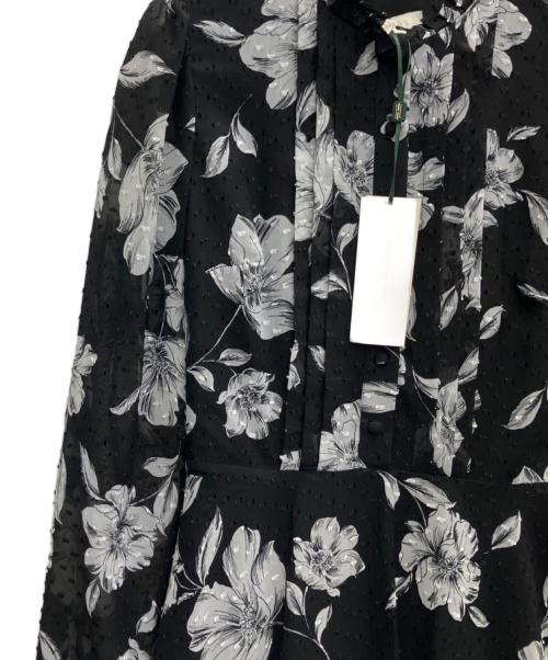 Hobbs London（ホッブスロンドン）Hobbs London (ホッブスロンドン) Orla Floral Jacquard Midi Dress ブラック サイズ:UK6 未使用品の古着・服飾アイテム