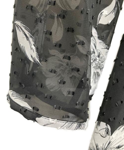 Hobbs London（ホッブスロンドン）Hobbs London (ホッブスロンドン) Orla Floral Jacquard Midi Dress ブラック サイズ:UK6 未使用品の古着・服飾アイテム