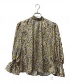 allurevilleアルアバイル）の古着「プチフルールプリントブラウス」｜イエロー
