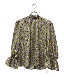 allureville（アルアバイル）の古着「プチフルールプリントブラウス」｜イエロー