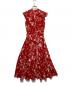 Hobbs London（ホッブスロンドン）の古着「GEOGIANA DRESS」｜レッド