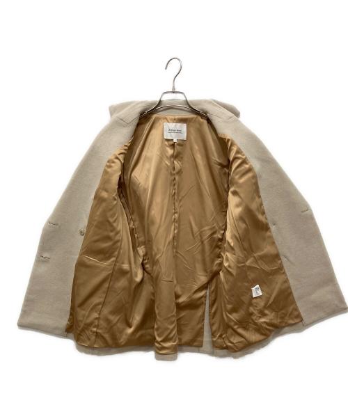 ARPEGE STORY（アルページュストーリー）ARPEGE STORY (アルページュストーリー) Wジャケットコート ベージュ サイズ:2の古着・服飾アイテム