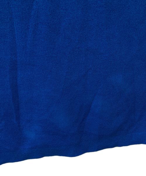 allureville（アルアバイル）allureville (アルアバイル) ディープV ネックレイヤードプルオーバー ブルー サイズ:2の古着・服飾アイテム