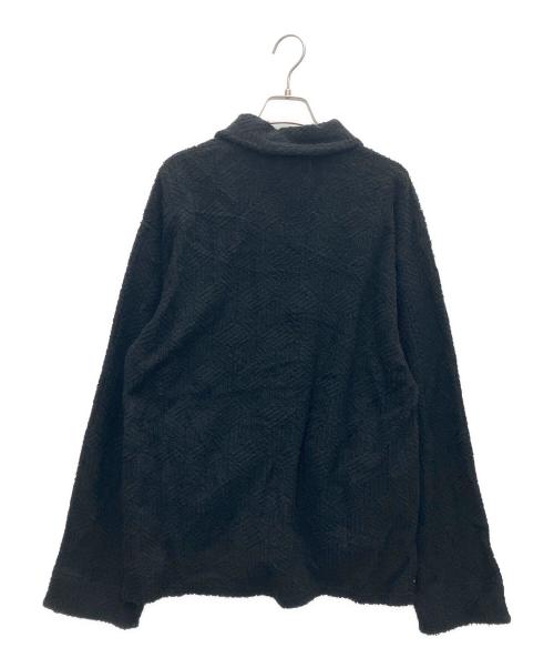 jieda（ジエダ）Jieda (ジエダ) GEOMETRIC PILE SHIRT ブラック サイズ:SIZE2の古着・服飾アイテム