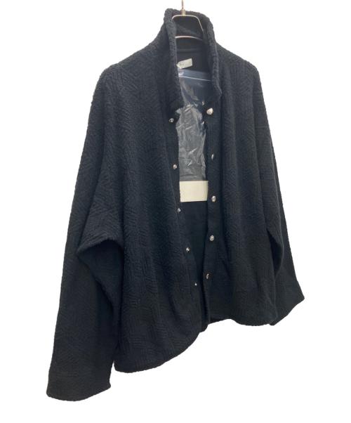 jieda（ジエダ）Jieda (ジエダ) GEOMETRIC PILE SHIRT ブラック サイズ:SIZE2の古着・服飾アイテム