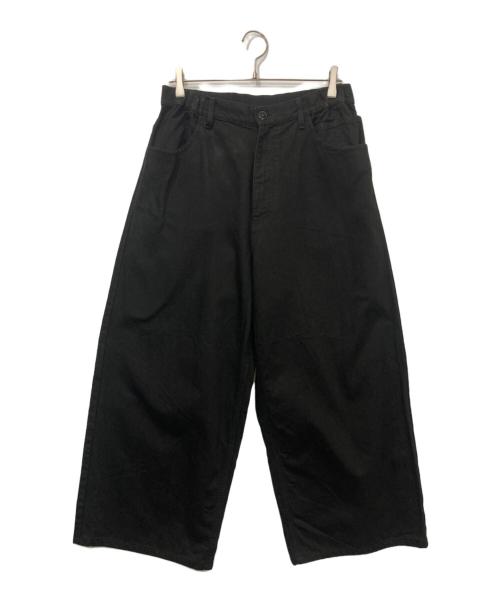 RAF SIMONS（ラフシモンズ）RAF SIMONS (ラフシモンズ) RS Patch Easy Long SKATE PANTS/RSパッチイージーロングスケートパンツ ブラック サイズ:30の古着・服飾アイテム