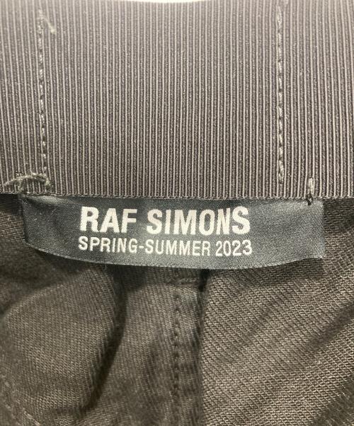 RAF SIMONS（ラフシモンズ）RAF SIMONS (ラフシモンズ) RS Patch Easy Long SKATE PANTS/RSパッチイージーロングスケートパンツ ブラック サイズ:30の古着・服飾アイテム