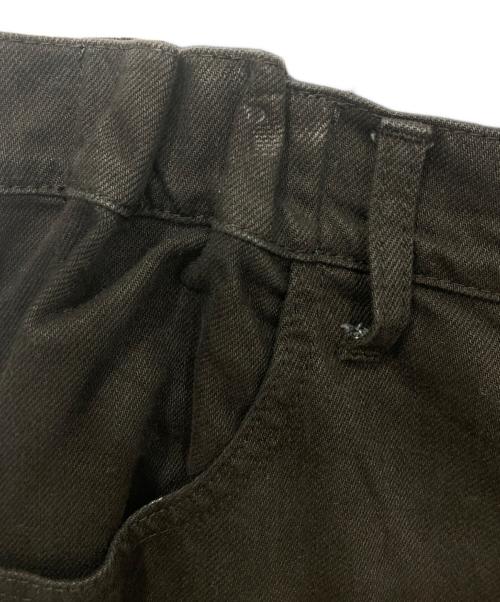 RAF SIMONS（ラフシモンズ）RAF SIMONS (ラフシモンズ) RS Patch Easy Long SKATE PANTS/RSパッチイージーロングスケートパンツ ブラック サイズ:30の古着・服飾アイテム