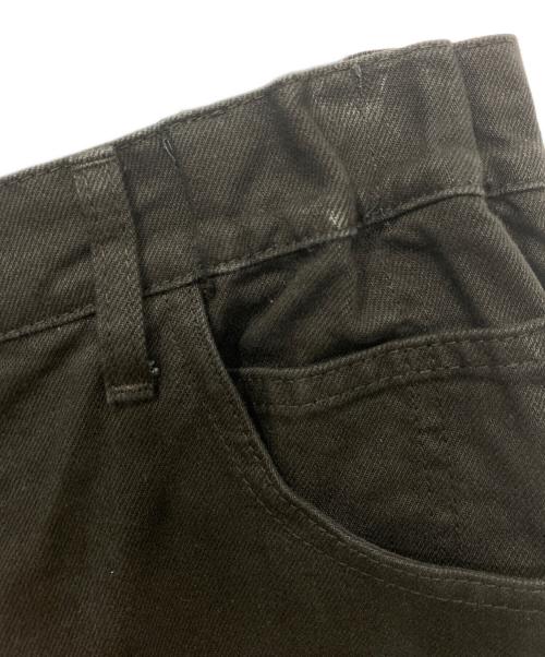 RAF SIMONS（ラフシモンズ）RAF SIMONS (ラフシモンズ) RS Patch Easy Long SKATE PANTS/RSパッチイージーロングスケートパンツ ブラック サイズ:30の古着・服飾アイテム