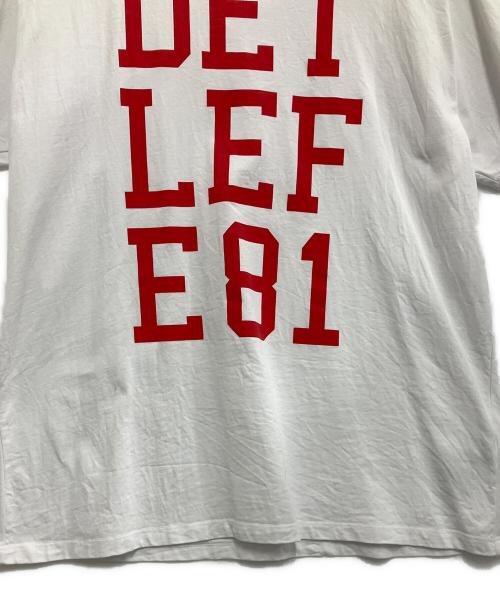 RAF SIMONS（ラフシモンズ）RAF SIMONS (ラフシモンズ) Regular Fit T-Shirt Detlef E81 ホワイト サイズ:Sの古着・服飾アイテム