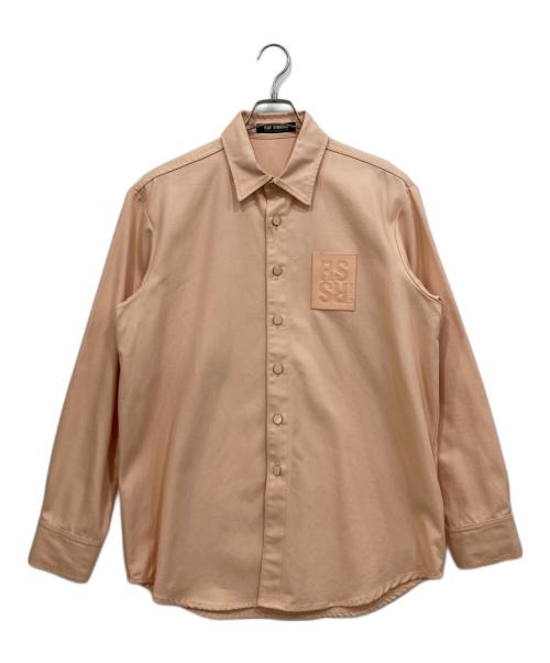 RAF SIMONS（ラフシモンズ）RAF SIMONS (ラフシモンズ) STRAIGHT FIT DENIM SHIRT ピンク サイズ:Mの古着・服飾アイテム