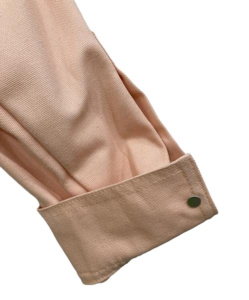 RAF SIMONS（ラフシモンズ）RAF SIMONS (ラフシモンズ) STRAIGHT FIT DENIM SHIRT ピンク サイズ:Mの古着・服飾アイテム