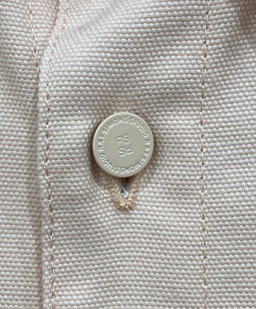 RAF SIMONS（ラフシモンズ）RAF SIMONS (ラフシモンズ) STRAIGHT FIT DENIM SHIRT ピンク サイズ:Mの古着・服飾アイテム